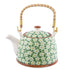 Groene Botanic Keramische Theepot met Filter -  - Djuusje&