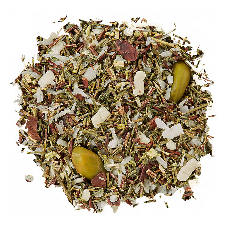 Groene Rooibos Witte Chocolade &amp; Pistache